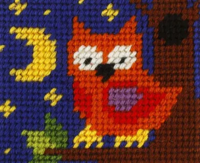 Anex-bis, Moje pierwsze wyszywanie, zestaw do haftu, Sowa