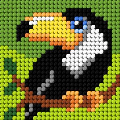 Anex-bis, Moje pierwsze wyszywanie, zestaw do haftu, Tukan