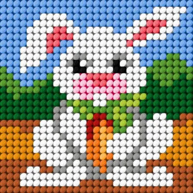 Anex-bis, Moje pierwsze wyszywanie, zestaw do haftu, Zajączek