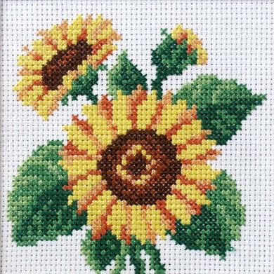 Anex-bis, zestaw do haftu krzyżykowego, Słoneczniki