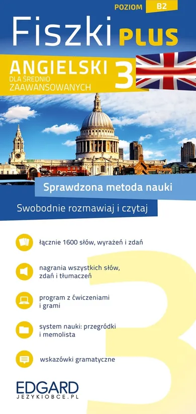 Angielski. Fiszki plus dla średnio-zaawansowanych 3