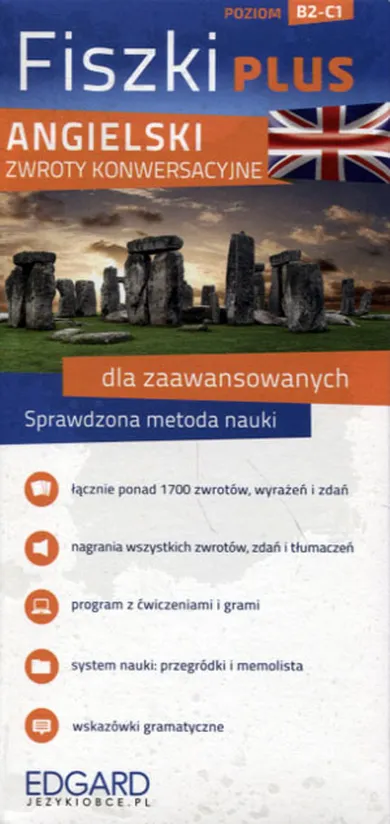 Angielski. Fiszki Plus. Zwroty konwersacyjne dla zaawansowanych