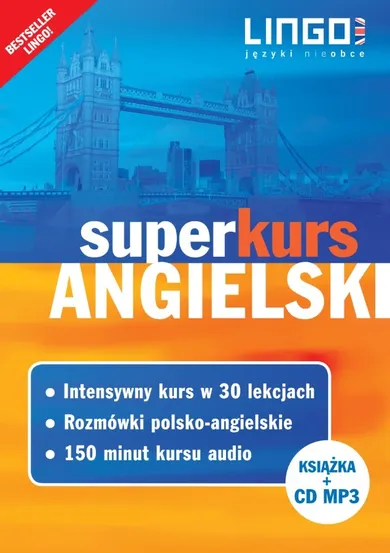 Angielski Superkurs. Nowy kurs z rozmówkami + CD