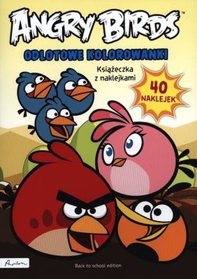 Angry Birds. Odlotowe kolorowanki