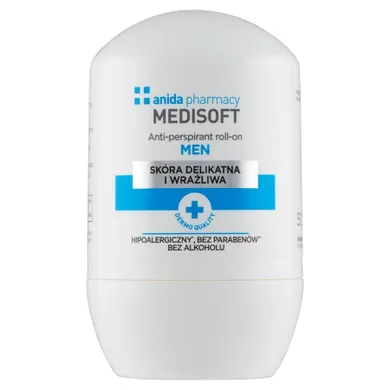 Anida, Medisoft, Men, antyperspirant roll-on, 50 ml