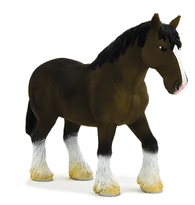 Animal Planet, Brązowy koń rasy clydesdale, figurka