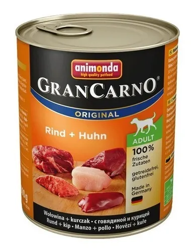 Animonda, Grancarno, Adult, wołowina i kurczak, puszka dla psa, 800g
