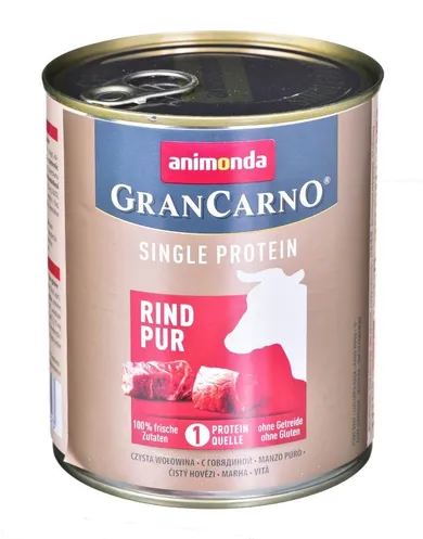 Animonda Grancarno Single Protein puszka dla psa wołowina 800g