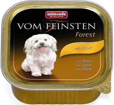 Animonda, Vom Feinsten, Forest, zając, mokra karma dla psa, 150g