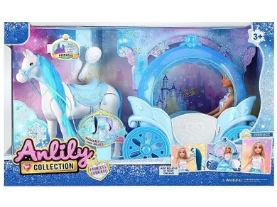 Anlily, karoca z koniem i lalką, 29 cm