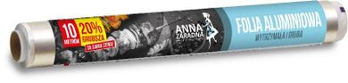 Anna Zaradna, folia aluminiowa, grubsza, 10 m, 1 szt.