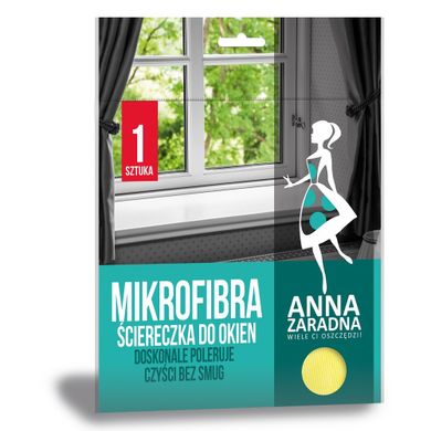 Anna Zaradna, mikrofibra, ściereczka do okien