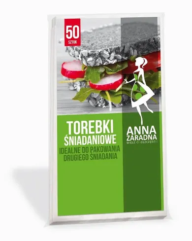 Anna Zaradna, torebki śniadaniowe, 50 szt.