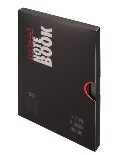 Antra, Indeed, notes B5, kratka, szary, 1 szt.