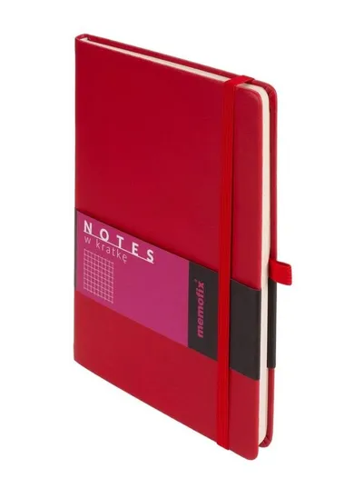 Antra, Memofix, notes A5, kratka, czerwony, 1 szt.
