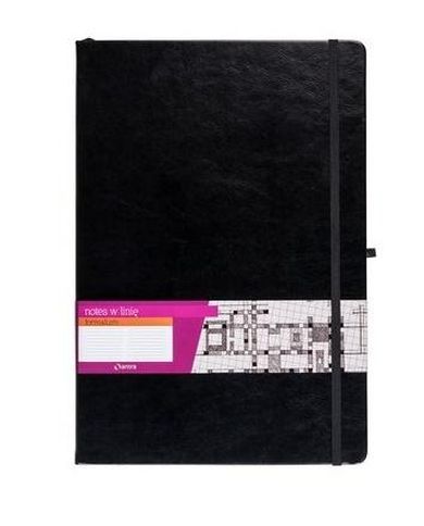 Antra, notes A6, linia, Formalizm, czarny, 1 szt.