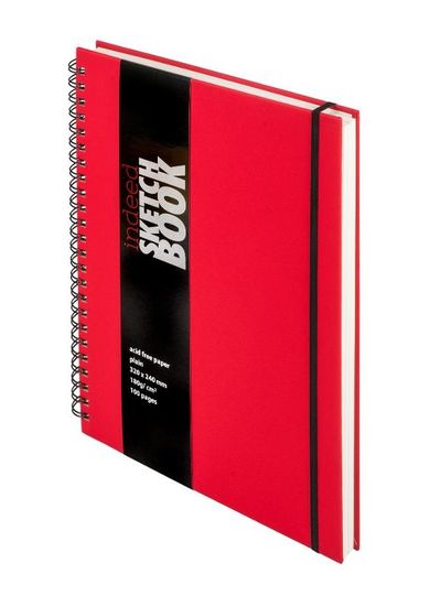 Antra, szkicownik, A4+, czerwony, 1 szt.