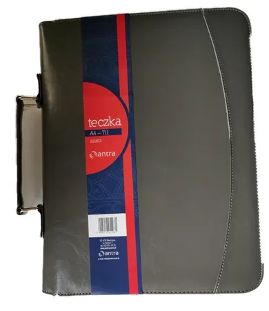 Antra, teczka A4, szara, 1 szt.