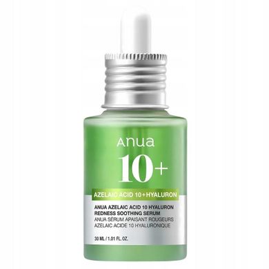 Anua, Azelaic Acid 10 + Hyaluron, kojące serum do twarzy, 30 ml