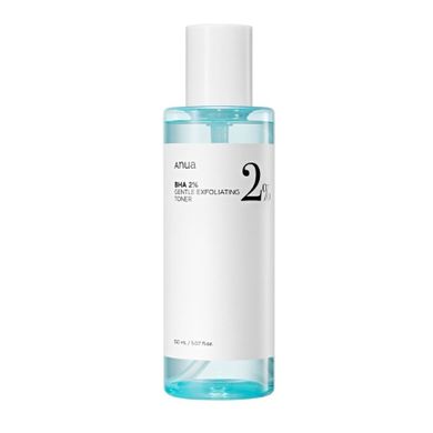 Anua, BHA 2% Gentle Exfoliating Toner, tonik złuszczający z kwasami, 150 ml