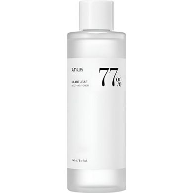 Anua, Heartleaf 77% Soothing Toner, łagodzący tonik do twarzy, 250 ml