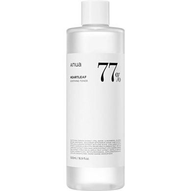 Anua, Heartleaf 77% Soothing Toner, łagodzący tonik do twarzy, 500 ml