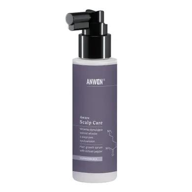 Anwen, Aware Scalp Care, wcierka stymulująca wzrost włosów z pieprzem syczuańskim, 100 ml