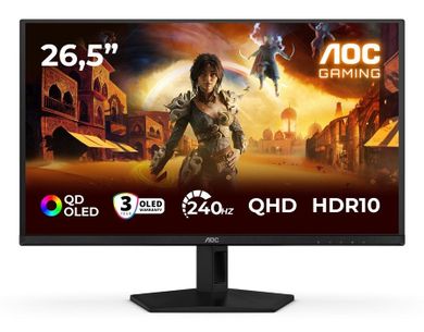 Aoc, monitor, 26.5" Q27G41ZDF QD-OLED 240Hz HDMIx2 DP