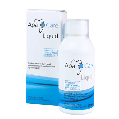 ApaCare, Liquid, płyn remineralizujący do płukania ust z hydroxyapatytem, 200 ml