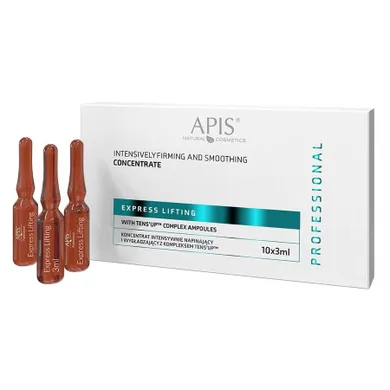 APIS, Express Lifting, koncentrat intensywnie napinający z kompleksem TENS’UP, 10-3 ml