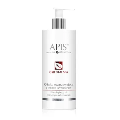 APIS, Oriental Spa, oliwka rozgrzewająca z imbirem i cynamonem, 500 ml