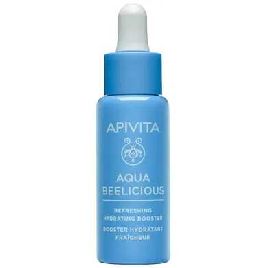 Apivita, Aqua Beelicious Refreshing Hydrating Booster, nawilżająco-odświeżający booster w żelu wodnym, 30 ml