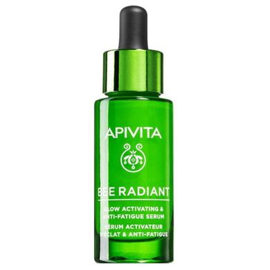 Apivita, Bee Radiant Glow Activating & Anti-Fatigue Serum, rozświetlające i energetyzujące serum do twarzy, 30 ml