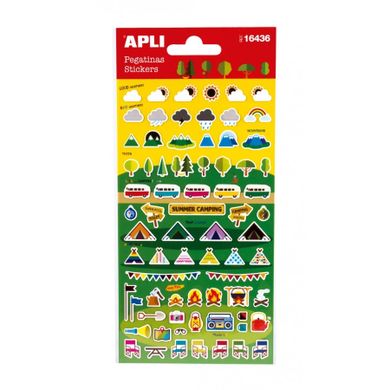 Apli Kids, Kemping, naklejki