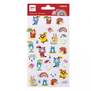 Apli Kids, naklejki, deszczowy dzień