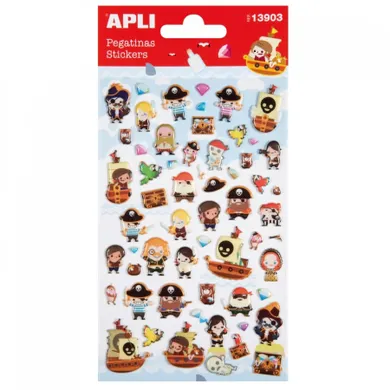 Apli Kids, naklejki, piraci
