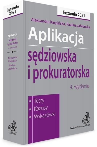 Aplikacja sędziowska i prokuratorska 2021. Testy