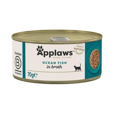 Applaws, ryba oceaniczna, karma mokra dla kota, 70g