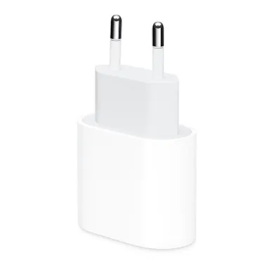 Apple, Power Adapter USB-C 20W, ładowarka sieciowa, biała