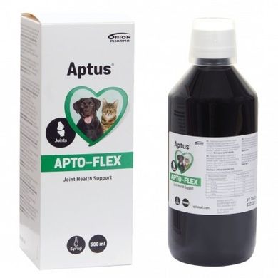 Aptus, Apto-Flex, syrop na stawy dla psa i kota, 500 ml