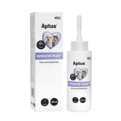 Aptus, Orisolve Plus, płyn do czyszczenia uszu dla psa i kota, 100 ml