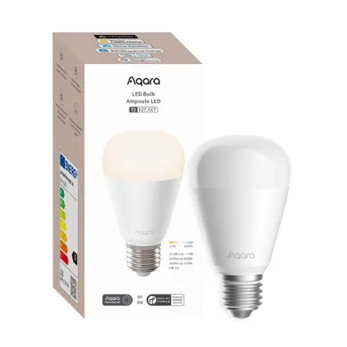 Aqara, LED Bulb T2 CCT E27, żarówka LED, Thread, Zigbee, Bluetooth, 950lm, 10.5W