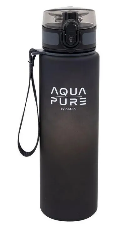 Aqua Pure, bidon, grey/black, 600 ml