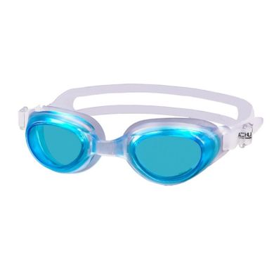 Aqua Speed, Agila junior, okularki pływackie, biało-jasnoniebieskie