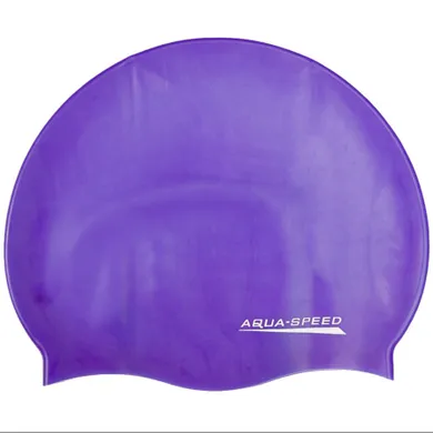 Aqua-Speed, czepek silikonowy, Mono, rozmiar senior, fioletowy