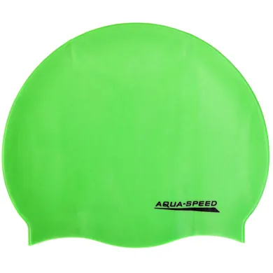 Aqua-Speed, czepek silikonowy, Mono, rozmiar senior, zielony