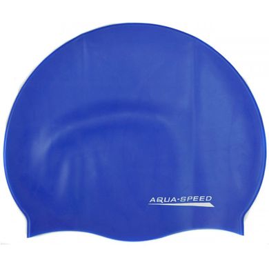 Aqua Speed, Mono, silikonowy czepek pływacki, rozmiar senior, niebieski