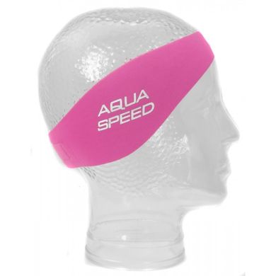Aqua Speed, neoprenowa opaska pływacka, różowa