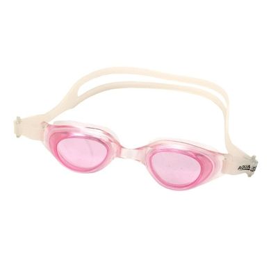 Aqua-Speed, okulary pływackie, Agila, rozmiar młodzieżowy, różowy