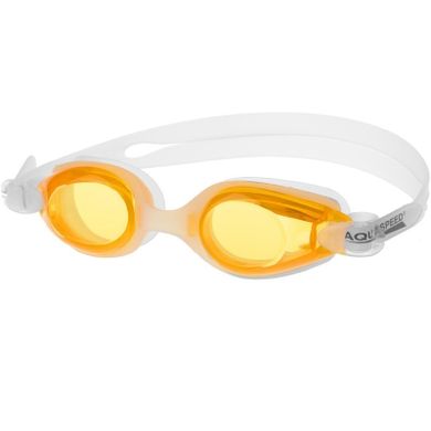Aqua-Speed, okulary pływackie, Ariadna, rozmiar junior, pomarańczowy